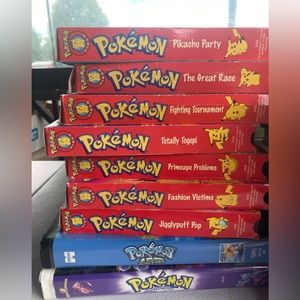 Pokémon vhs lot